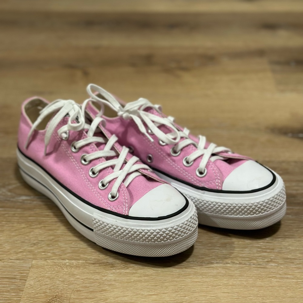 High Platform Converse Pink